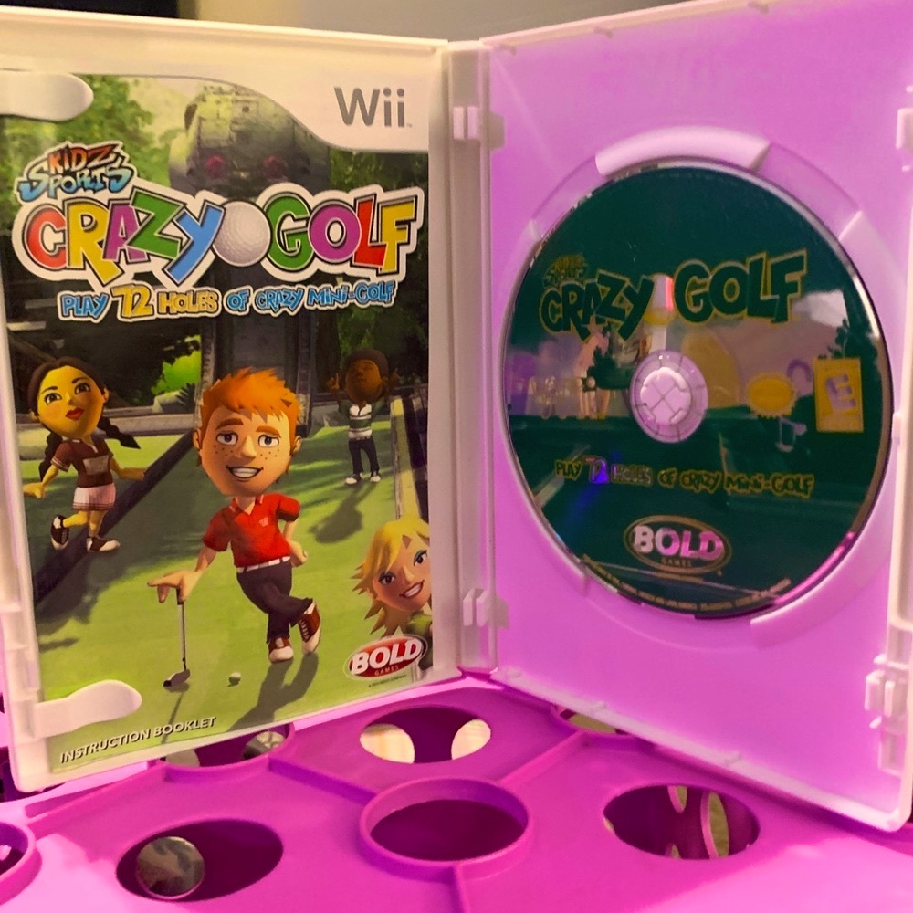 Crazy Golf Nintendo Wii